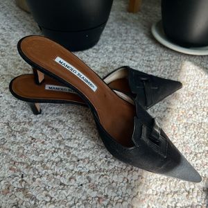 Manolo Blahnik kitten heels